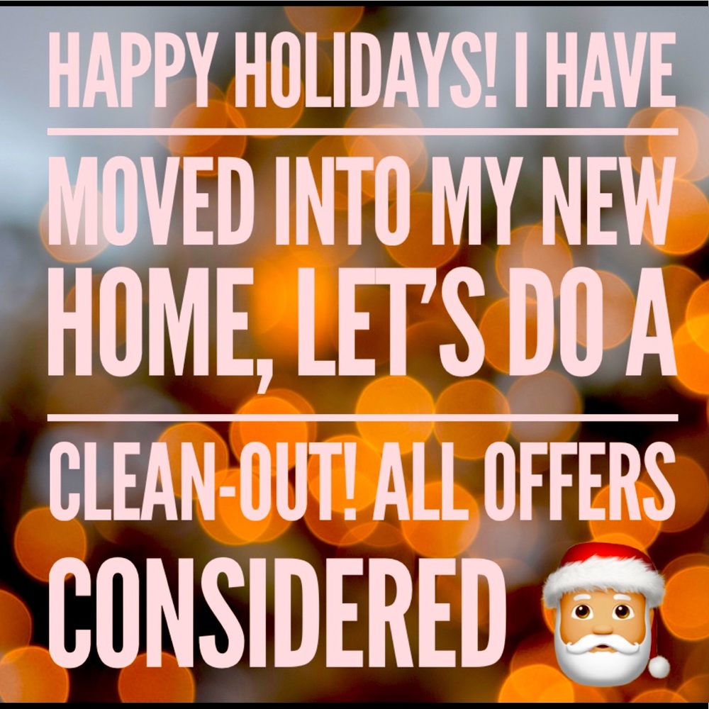 Closet clean-out!